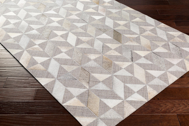 Surya Jardin Jrd-2301 Light Gray, Medium Gray, Cream, Beige Rugs.