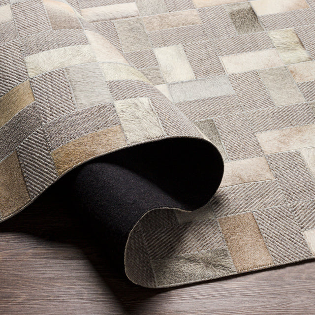 Surya Jardin Jrd-2305 Light Gray, Medium Gray, Cream, Beige Rugs.