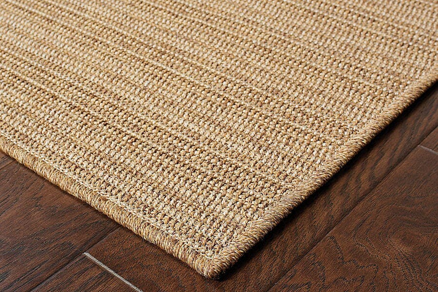 Oriental Weavers Sphinx Karavia 001X3 Tan / Tan Striped Area Rug