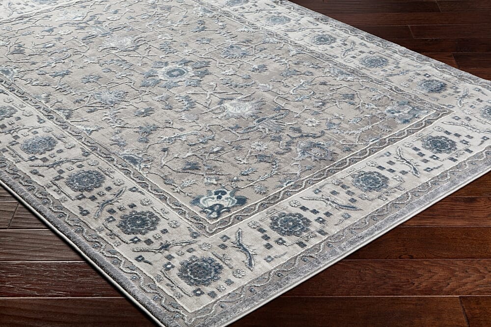 Surya Katmandu Kat-2304 Navy, Denim, Charcoal, Light Gray Rugs.