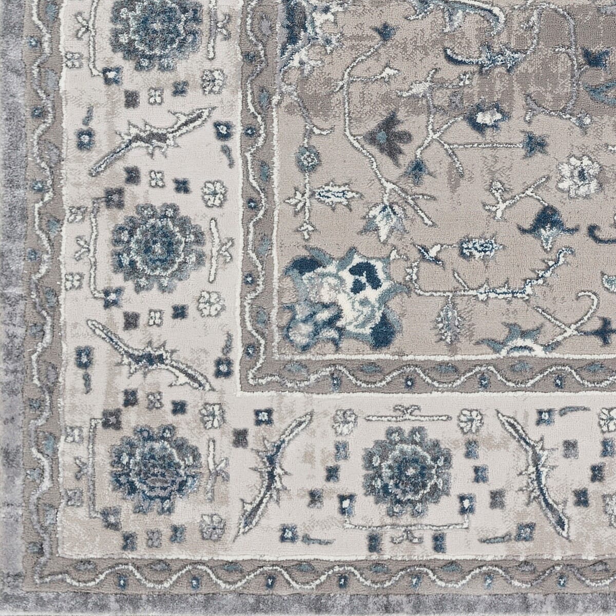 Surya Katmandu Kat-2304 Navy, Denim, Charcoal, Light Gray Rugs.