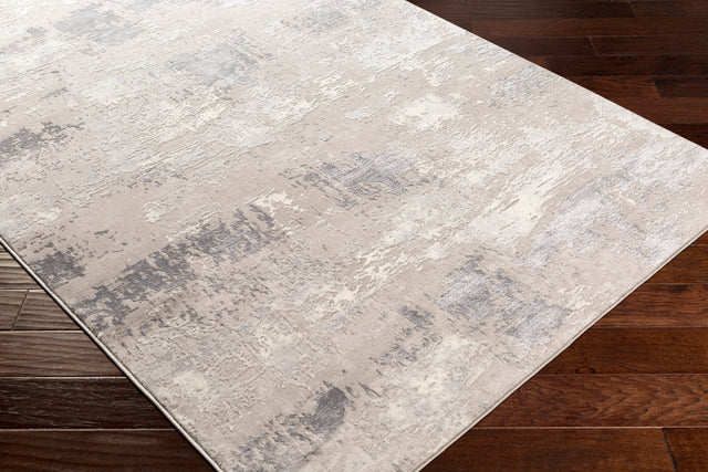 Surya Katmandu Kat-2313 Charcoal, Light Gray, Medium Gray, Ivory Rugs.