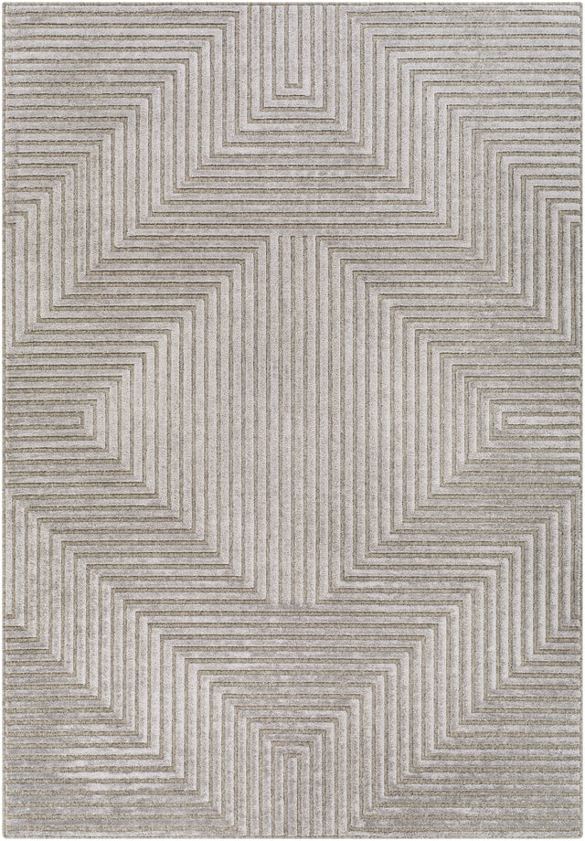 Surya Kingston Kgs-2306 Silver Gray, Medium Gray Rugs.