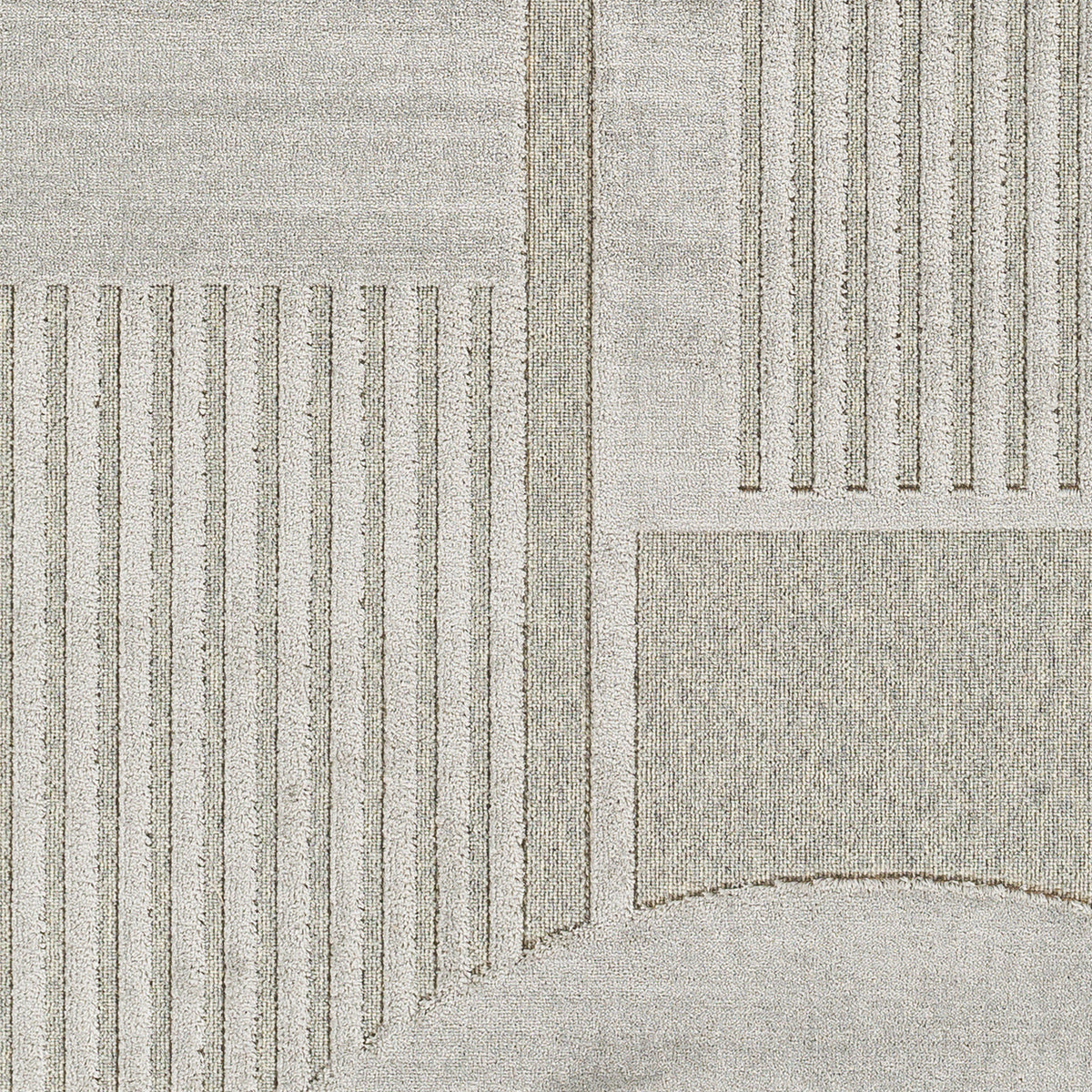Surya Kingston Kgs-2308 Silver Gray, Medium Gray Rugs.