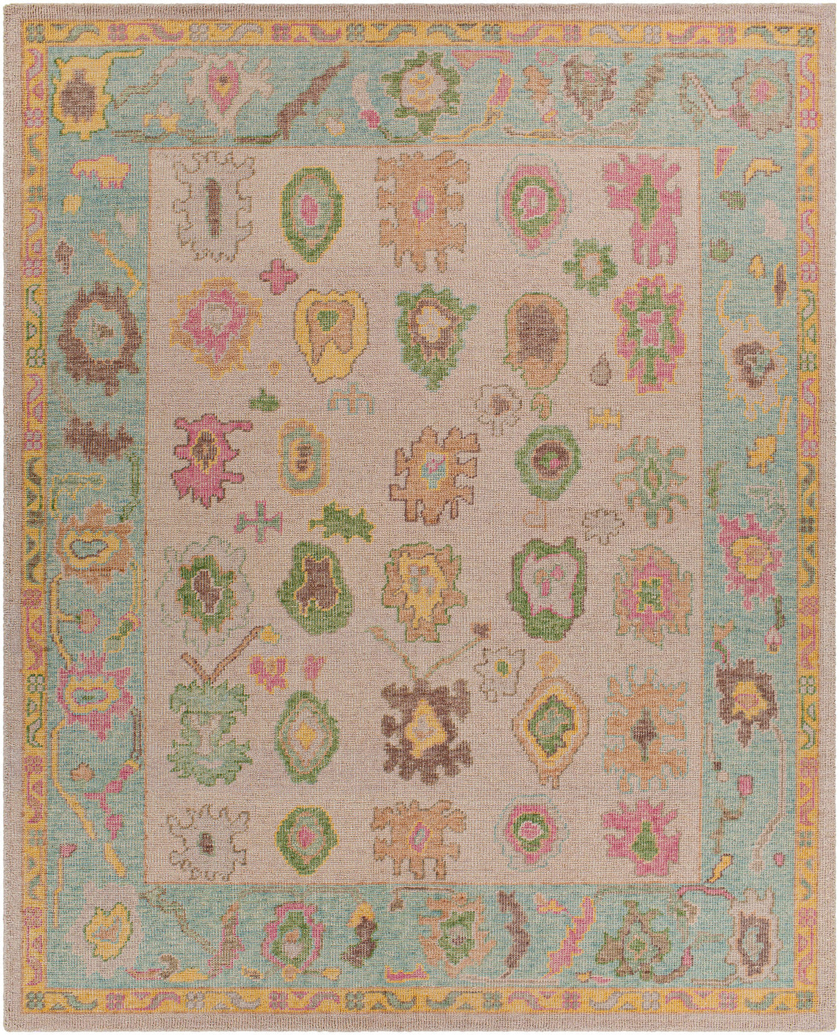 Surya Kars Ksa-2301 Yellowish Orange Rugs.