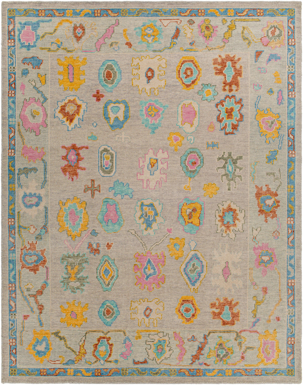 Surya Kars Ksa-2303 Grey Olive Rugs.