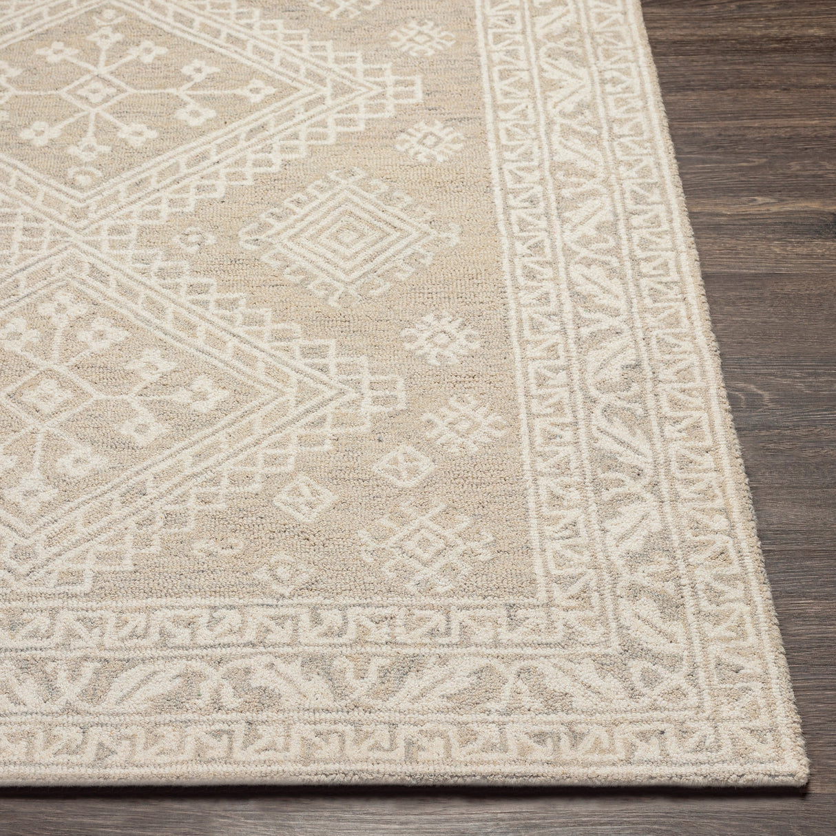 Surya Kayseri Ksr-2305 Taupe, Beige, Cream Rugs.