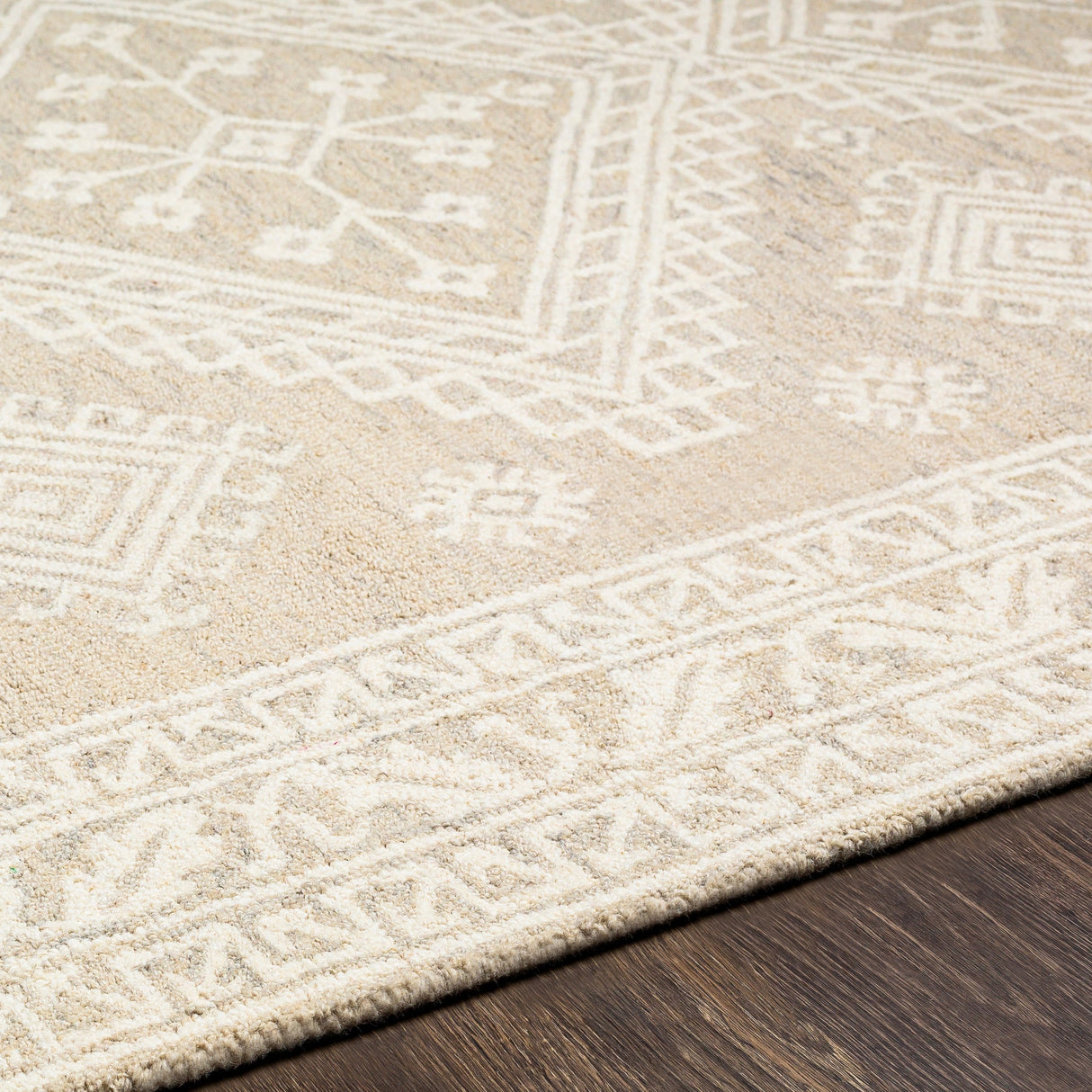 Surya Kayseri Ksr-2305 Taupe, Beige, Cream Rugs.