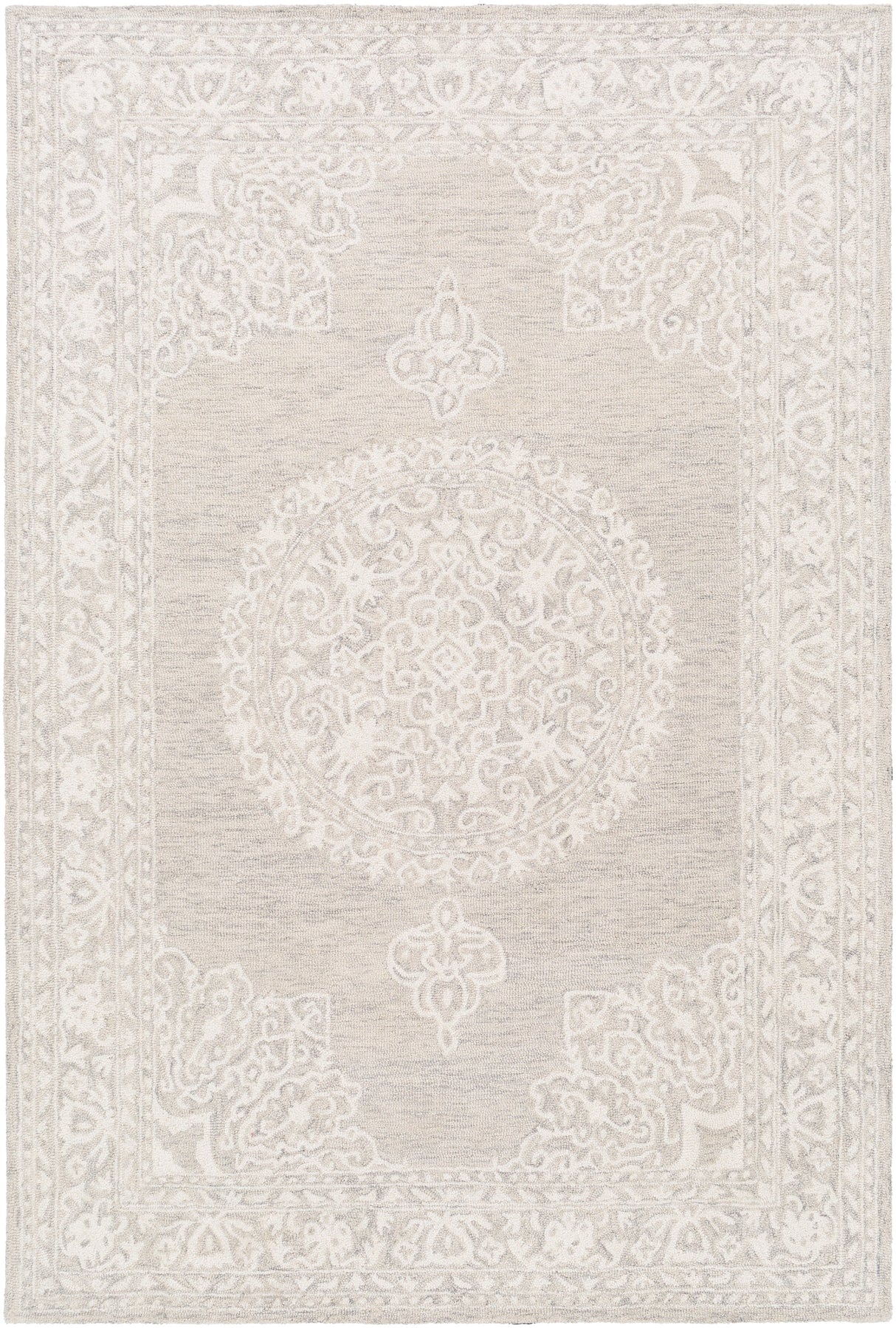 Surya Kayseri Ksr-2313 Taupe, Beige, Cream Rugs.