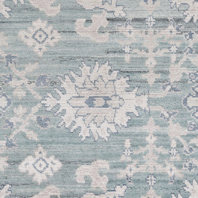 Surya Kushal Kus-2300 Aqua, Seafoam, Taupe, Denim Rugs.