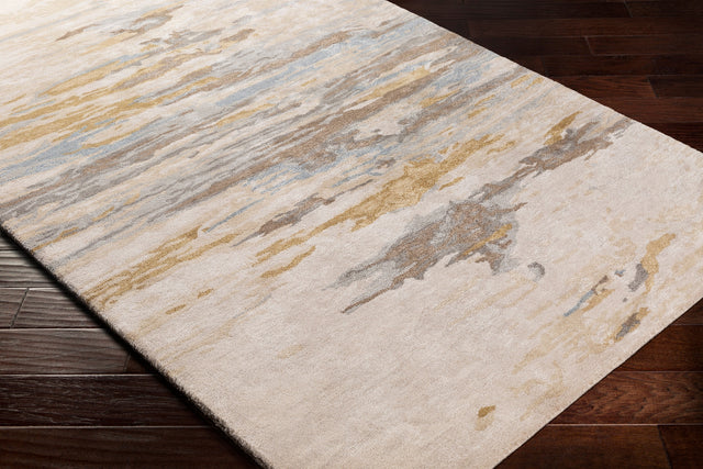 Surya Kavita Kvt-2301 Beige, Medium Gray, Camel, Tan Rugs.