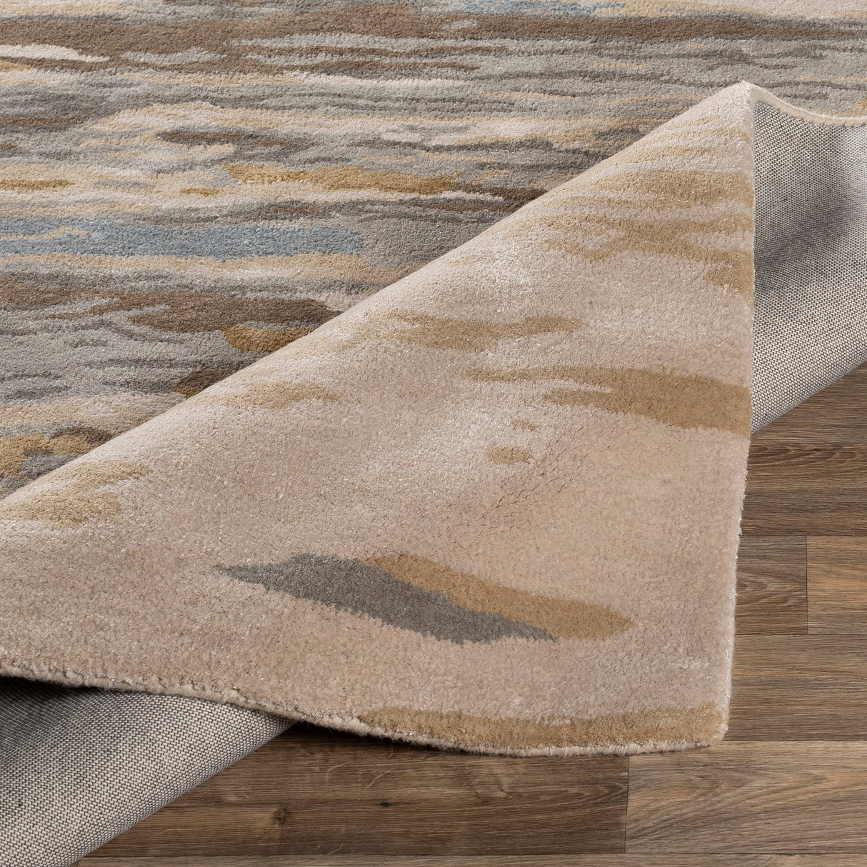 Surya Kavita Kvt-2301 Beige, Medium Gray, Camel, Tan Rugs.