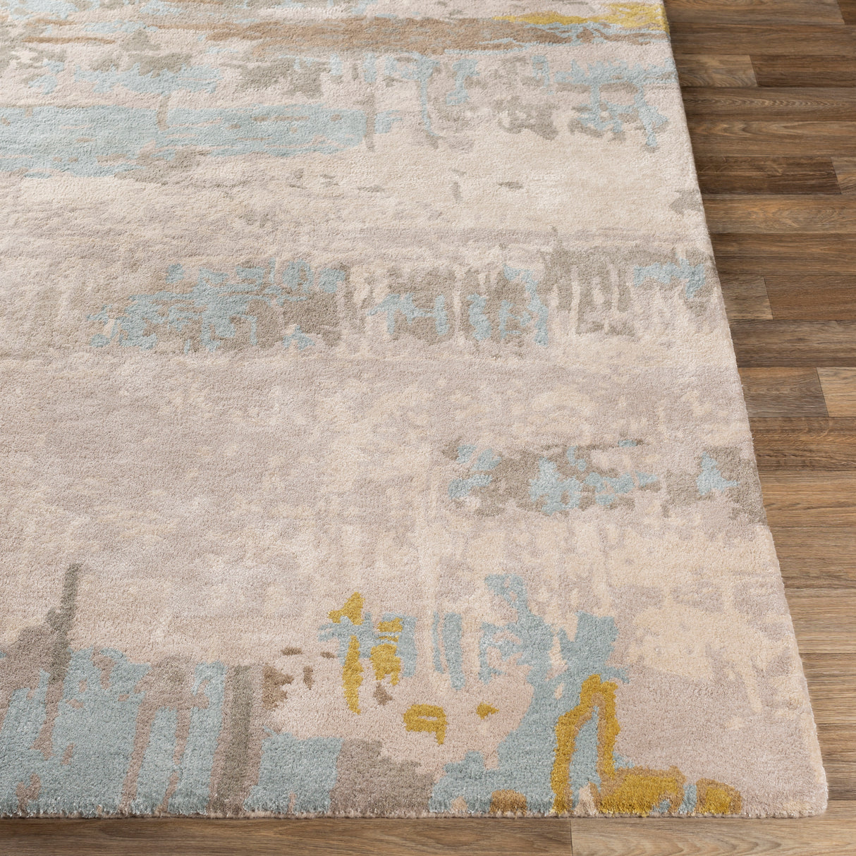 Surya Kavita Kvt-2307 Taupe, Khaki, Medium Gray, Dark Brown Rugs.