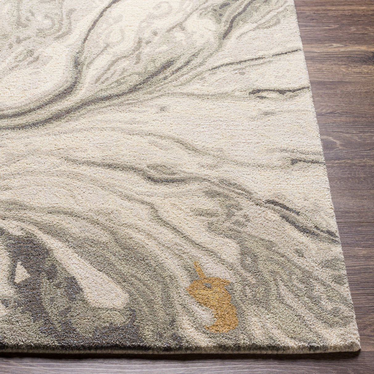 Surya Kavita Kvt-2314 Camel, Charcoal, Medium Gray, Light Gray Rugs.