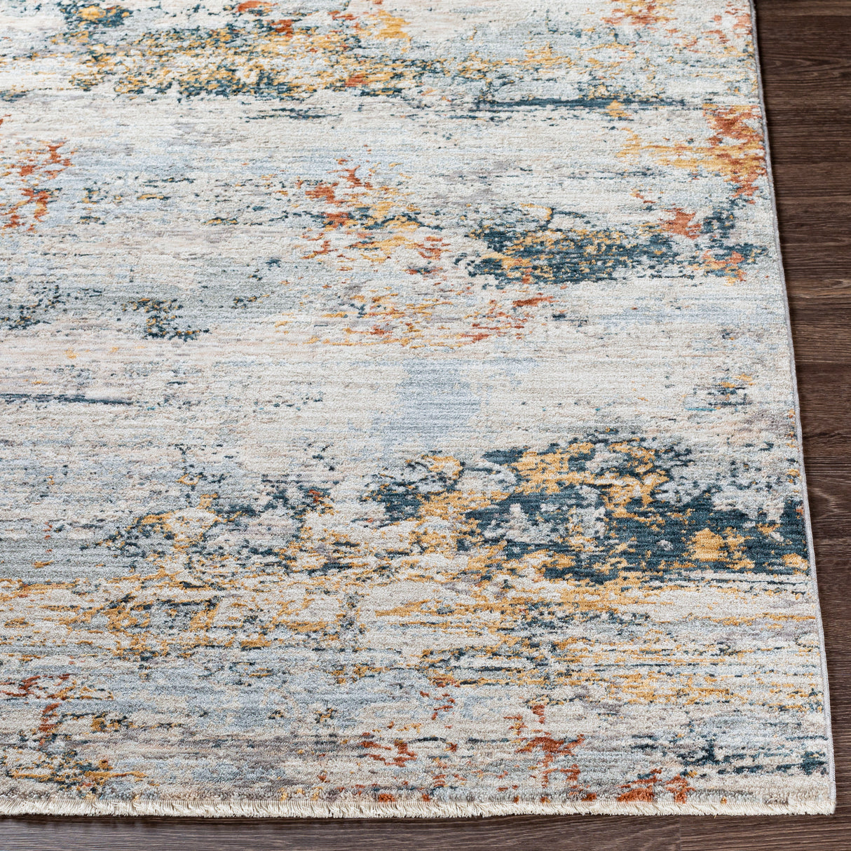 Surya Laila Laa-2300 Light Gray, Navy, Teal, Clay Rugs.