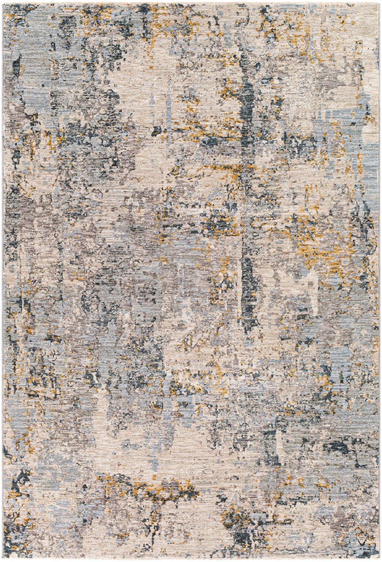 Surya Laila Laa-2303 Light Gray, Navy, Camel, Wheat Rugs.