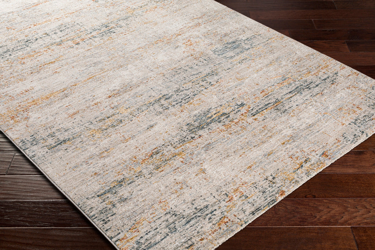 Surya Laila Laa-2308 Teal, Sage, Burnt Orange, Saffron Rugs.