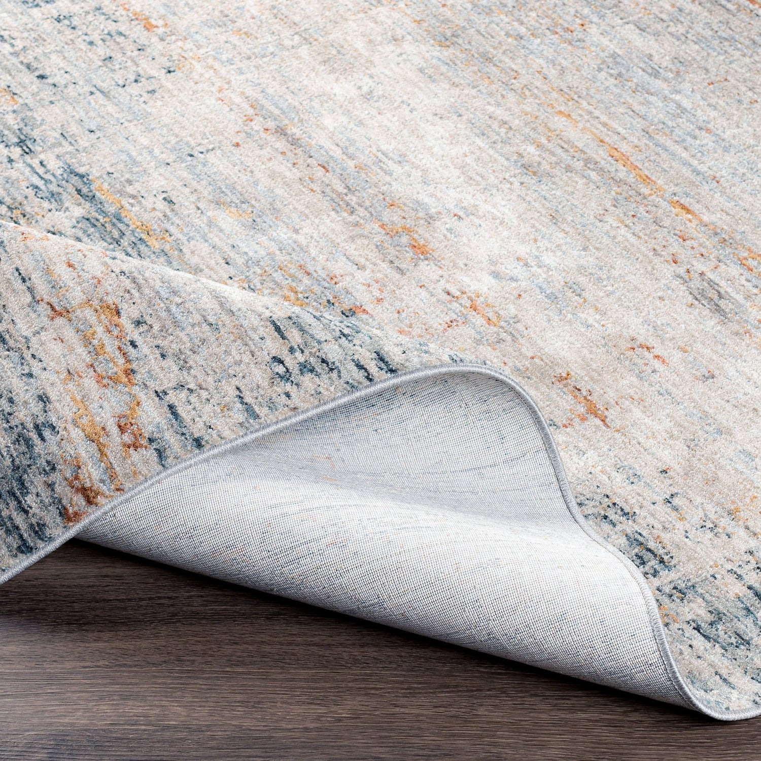 Surya Laila Laa-2308 Teal, Sage, Burnt Orange, Saffron Rugs.