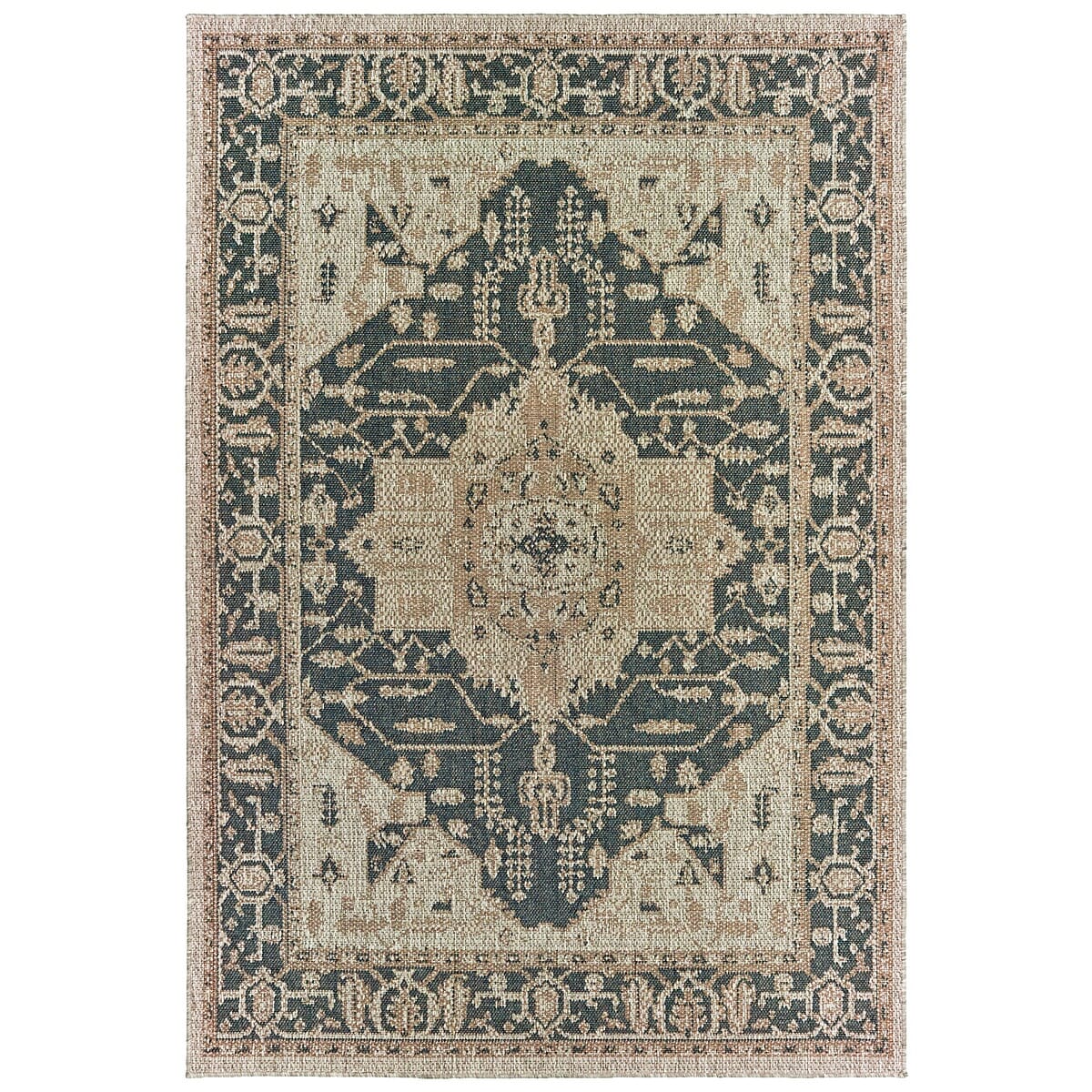 Oriental Weavers Sphinx Latitude 1J Grey / Gold Rugs.