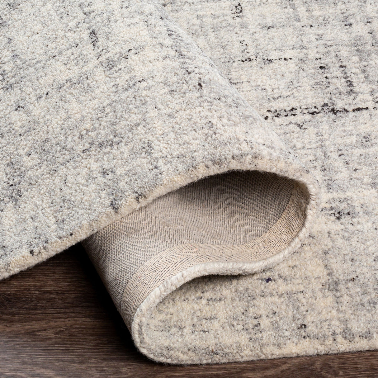 Surya Lucca Lca-2300 Light Gray, Medium Gray, Charcoal, Cream Rugs.