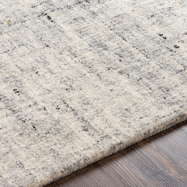 Surya Lucca Lca-2300 Light Gray, Medium Gray, Charcoal, Cream Rugs.
