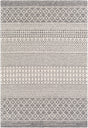 Surya La Casa Lcs-2305 Charcoal, White, Silver Gray Rugs.