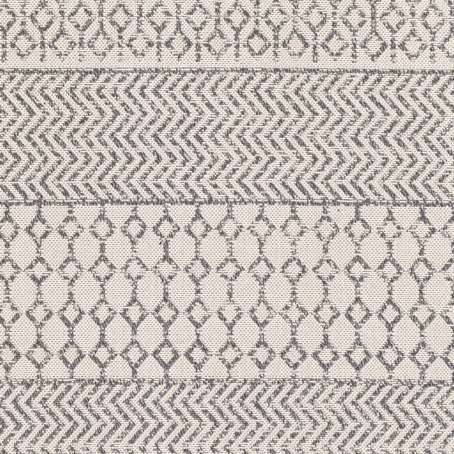 Surya La Casa Lcs-2305 Charcoal, White, Silver Gray Rugs.