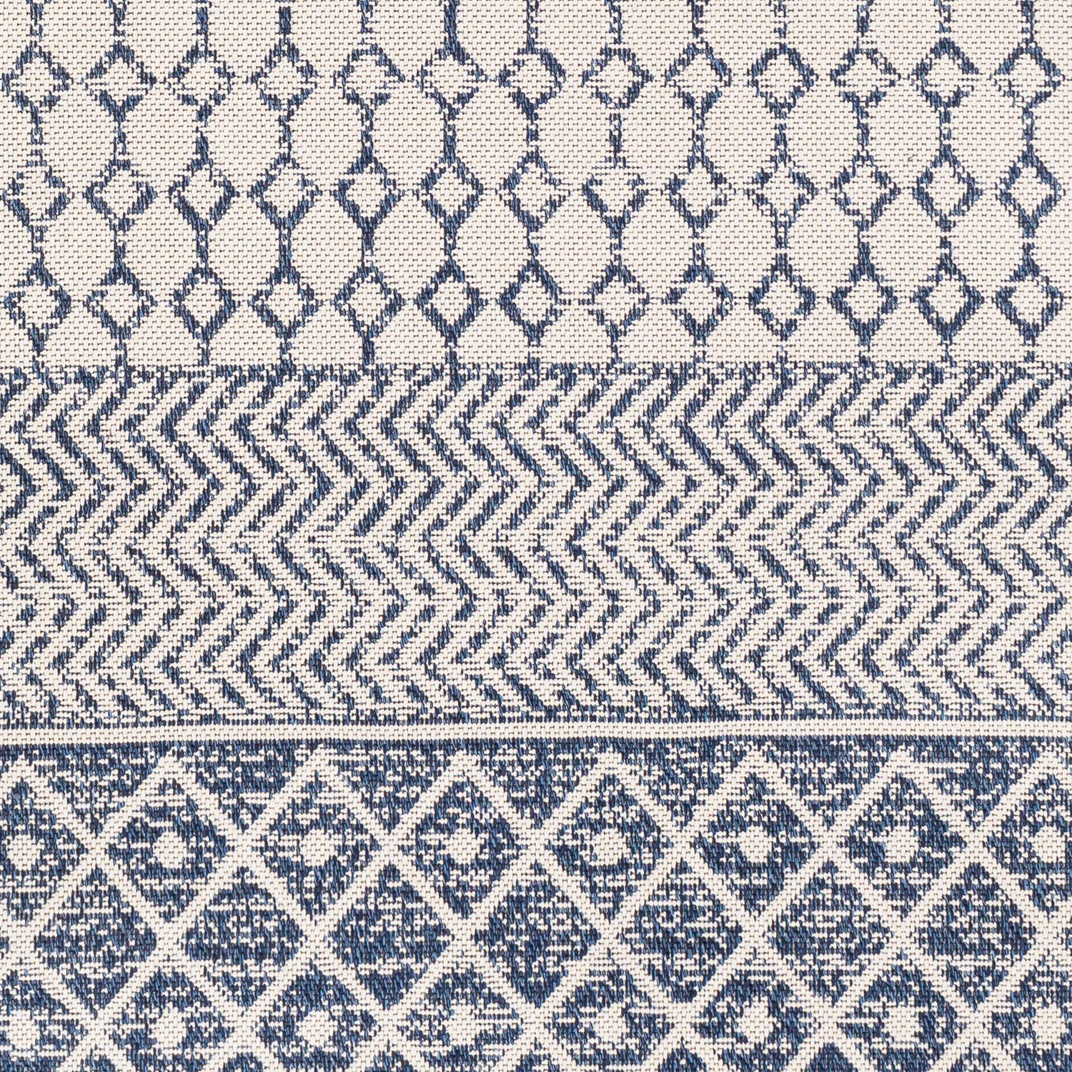 Surya La Casa Lcs-2307 Dark Blue, White, Denim Rugs.