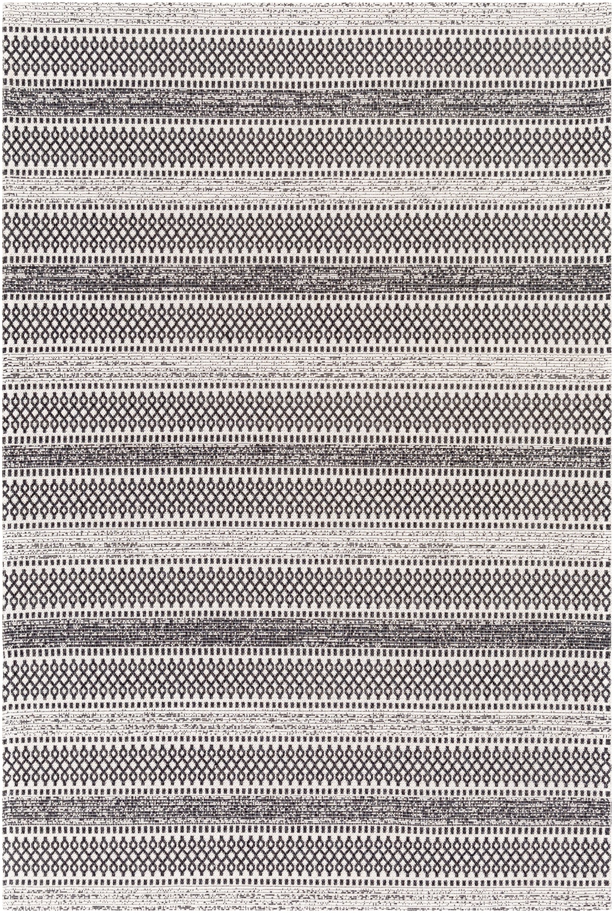 Surya La Casa Lcs-2310 Black, Cream Rugs.