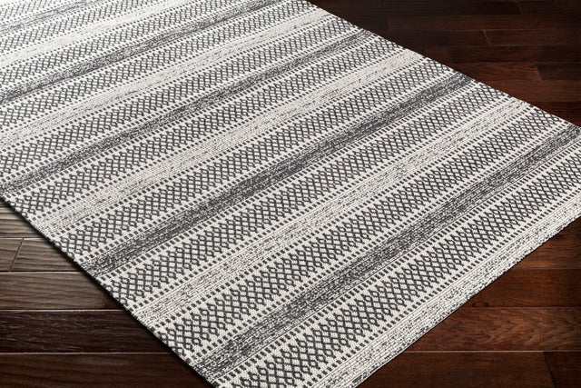 Surya La Casa Lcs-2310 Black, Cream Rugs.