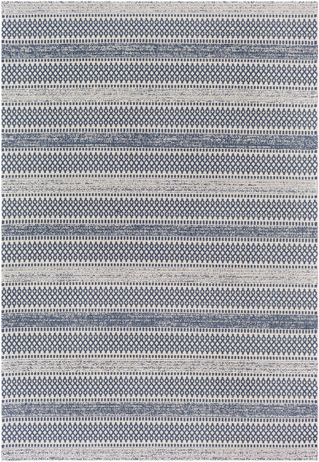 Surya La Casa Lcs-2311 Dark Blue, White, Denim Rugs.