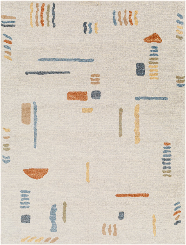 Surya Machine Washable Lillian Lll-2313 Beige Rug.
