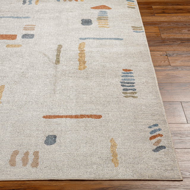 Surya Machine Washable Lillian Lll-2313 Beige Rug.