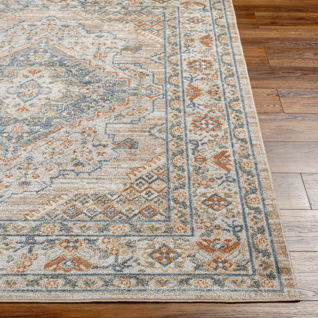 Surya Machine Washable Lillian Lll-2318 Beige Rug.