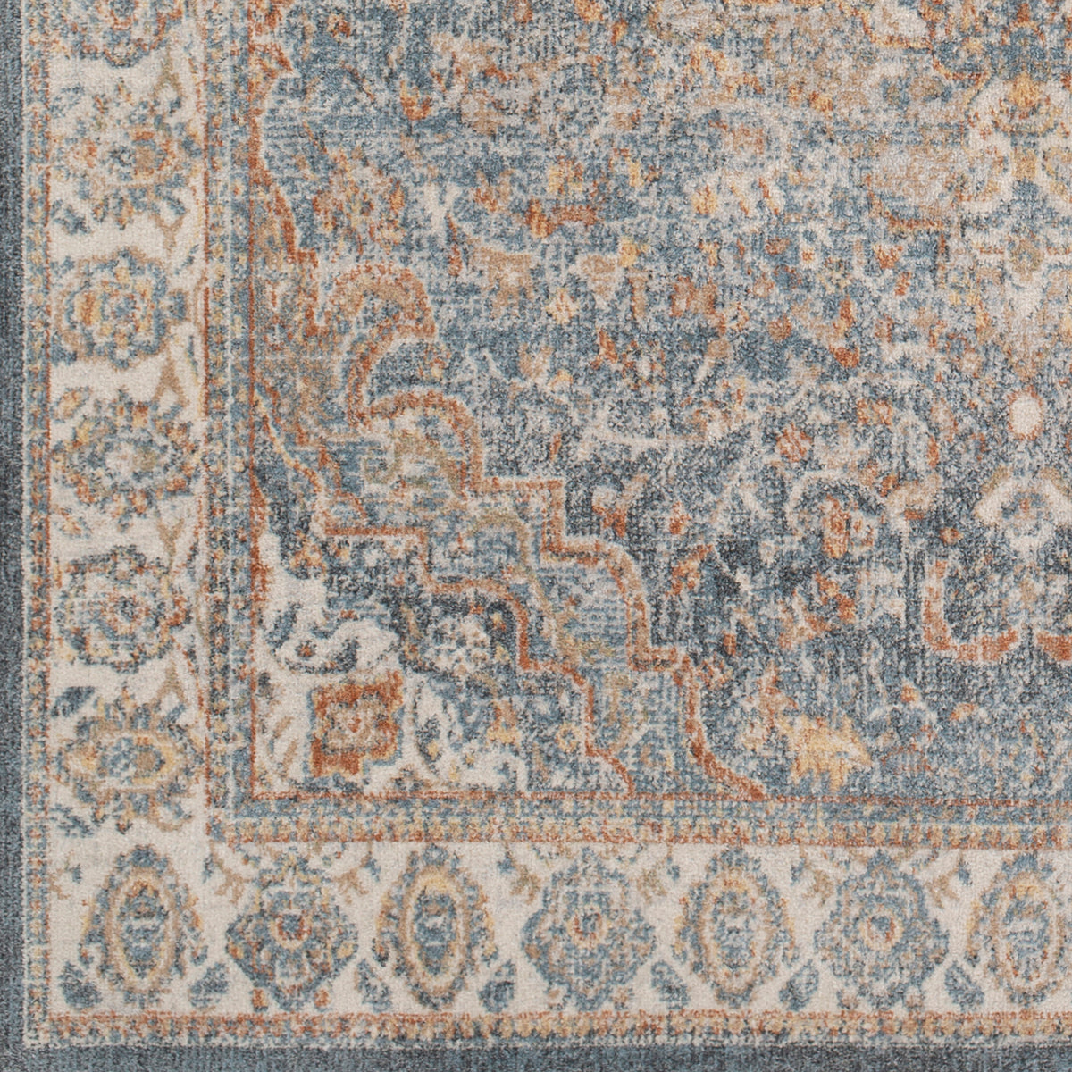 Surya Machine Washable Lillian Lll-2321 Orange Rug.