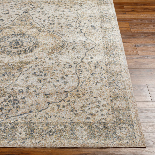 Surya Machine Washable Lillian Lll-2322 Beige Rug.