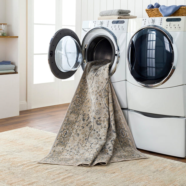 Surya Machine Washable Lillian Lll-2322 Beige Rug.