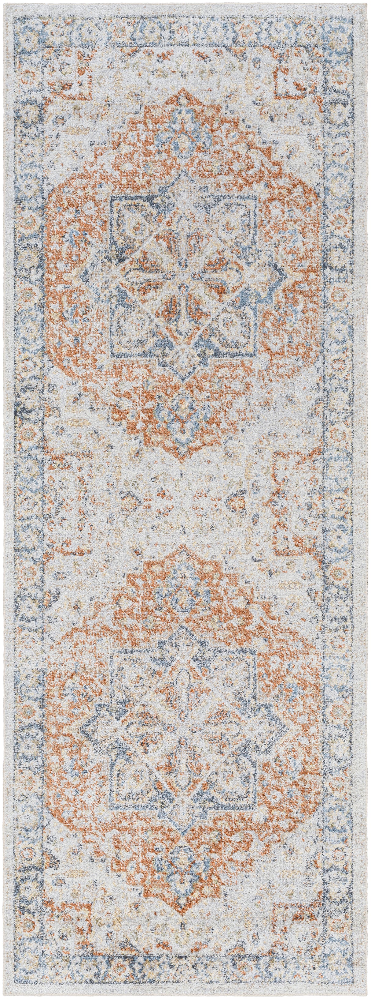 Surya Machine Washable Lillian Lll-2331 Orange Rug.