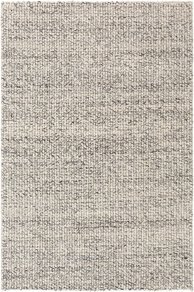 Surya Lucerne Lne-1001 Charcoal, White Rugs.