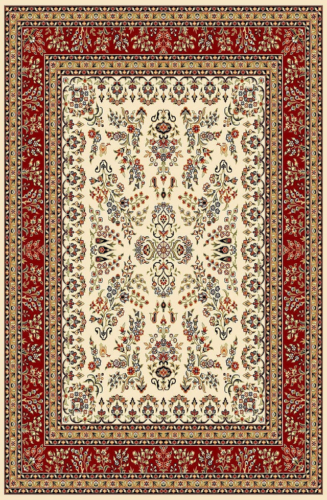 Safavieh Lyndhurst lnh331a Ivory / Red Rugs.