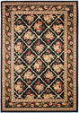 Safavieh Lyndhurst Lnh556-9090 Black / Black Rugs.