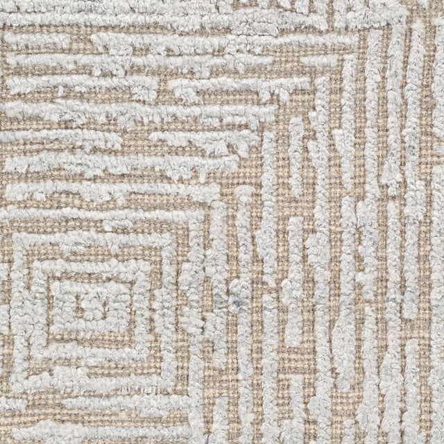 Surya Lora Lor-2300 Light Gray, Light Beige Rugs.