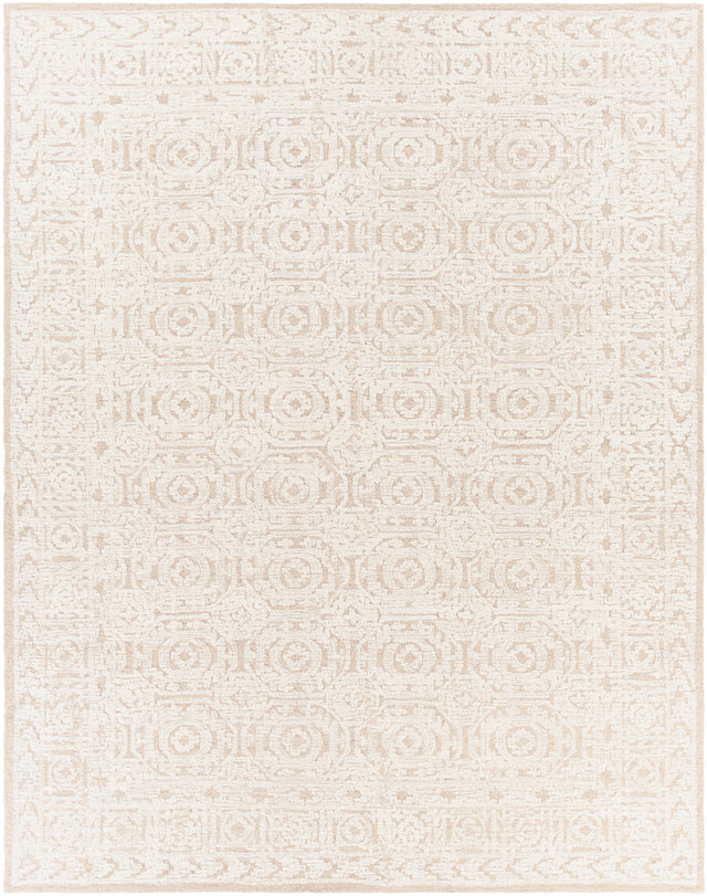 Surya Louvre Lou-2301 Tan, Cream Rug.