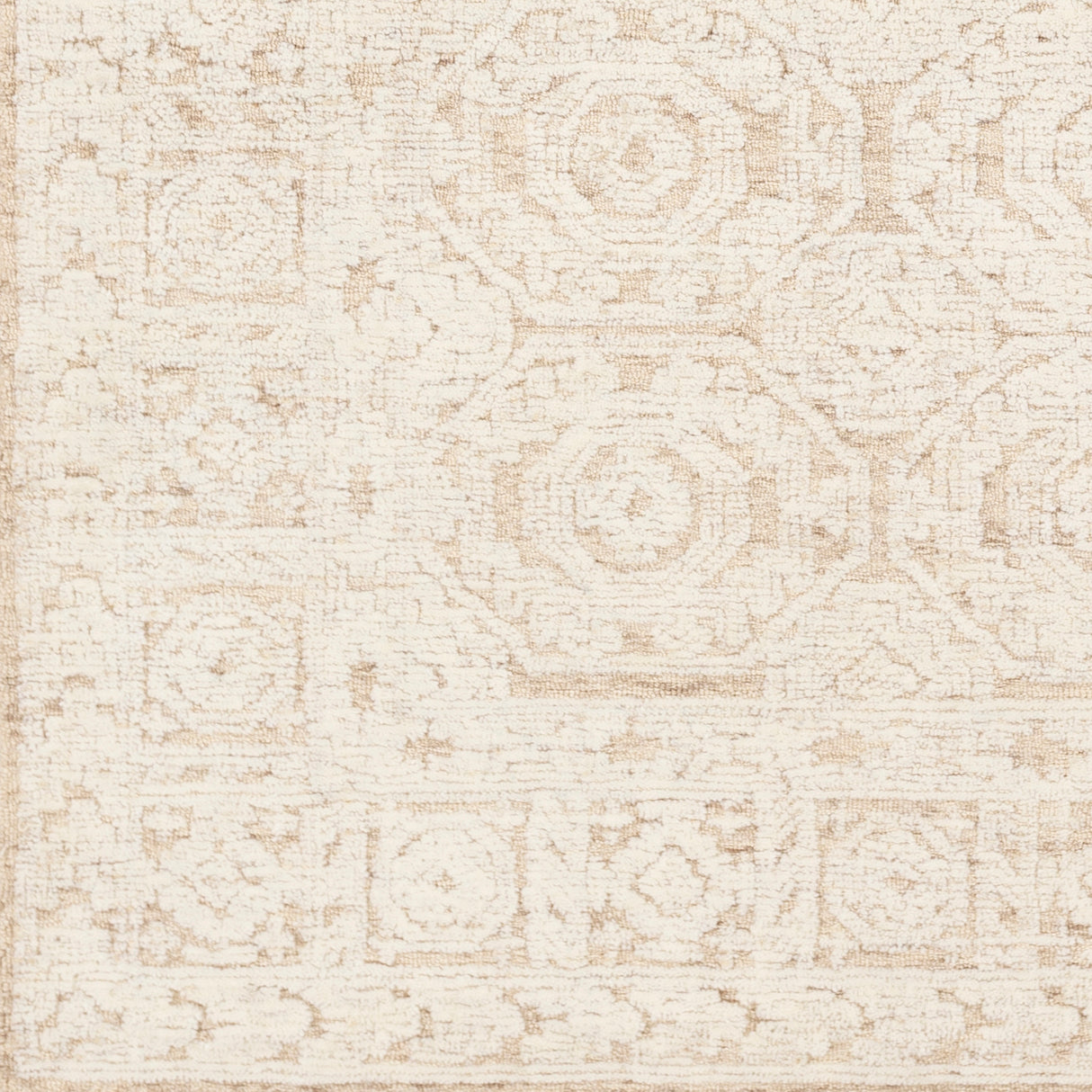 Surya Louvre Lou-2301 Tan, Cream Rug.