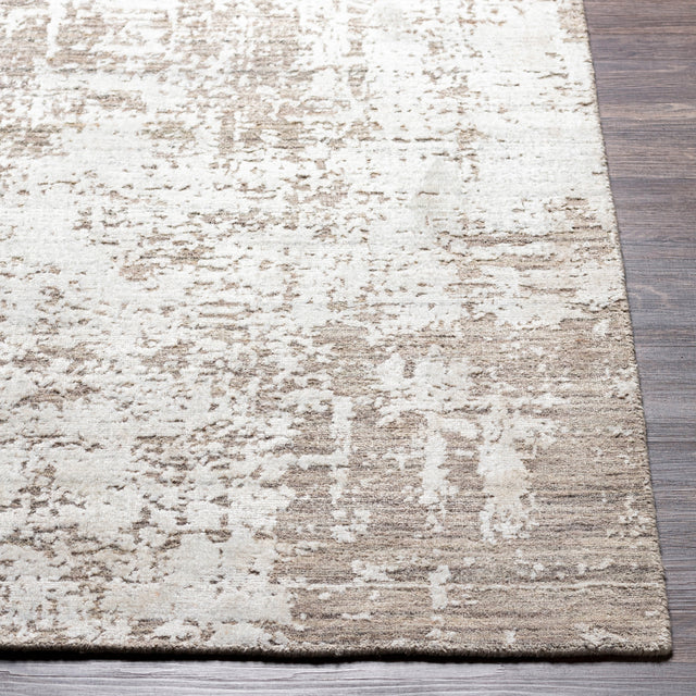 Surya Lucknow Luc-2302 Light Gray, Ivory, Taupe Rugs.