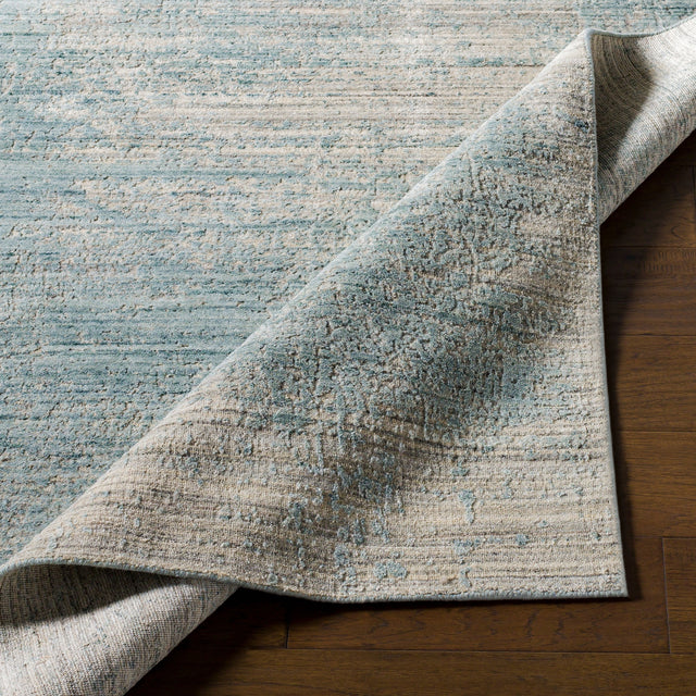 Surya Lucknow Luc-2304 Light Gray, Taupe, Teal Rugs.