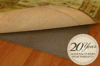 AreaRugs.com (Best) Hard Or Carpeted Floor Rug Pad 0005e Brown Rug Pads