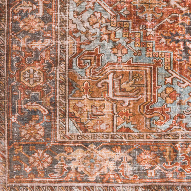 Surya Lavable Lvb-2304 Peach, Burnt Orange, Blush, Aqua Rugs.