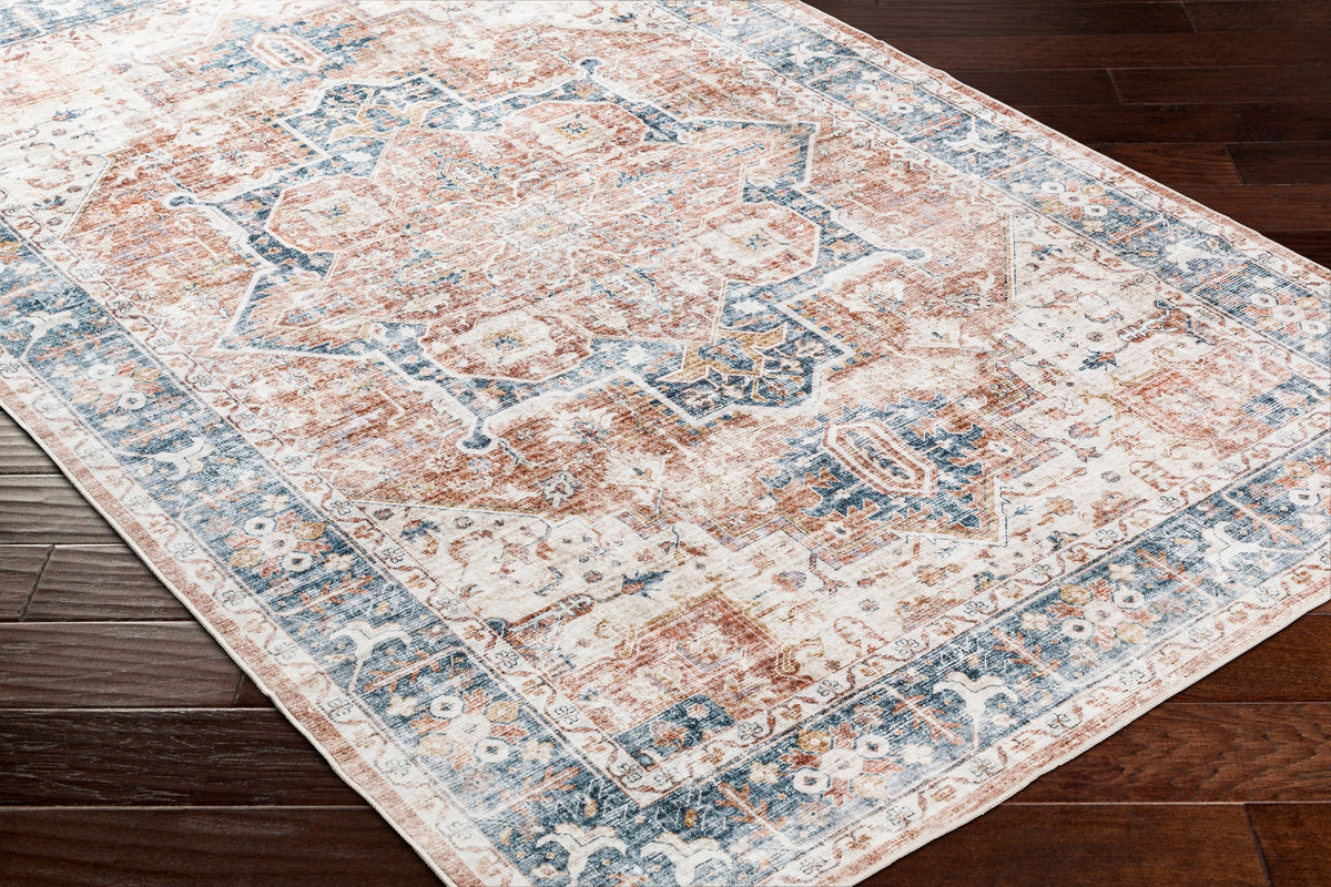 Surya Lavable Lvb-2307 Red Rug.