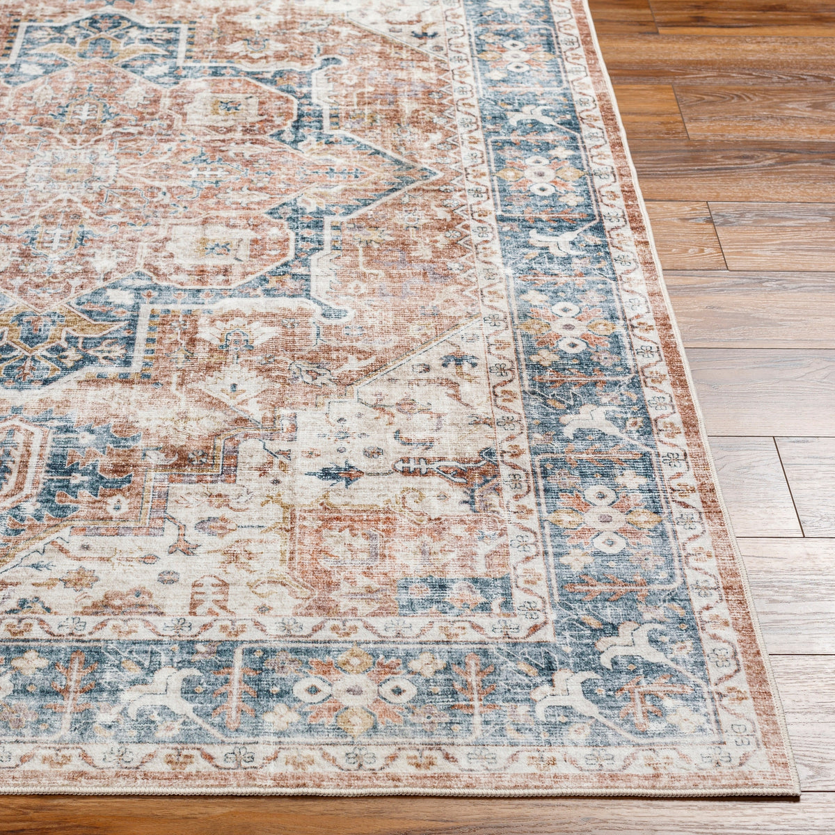 Surya Lavable Lvb-2307 Red Rug.